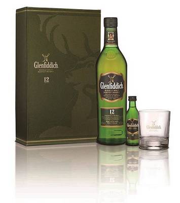 格蘭菲迪12年單一麥芽威士忌禮盒(綠盒舊版)
