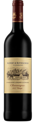 南非 璐伯羅徹酒莊經典紅酒 Rupert & Rothschild Classique 2017